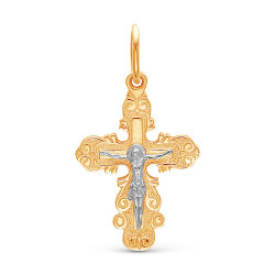 z3-8860 Православный крест. Золото 585.