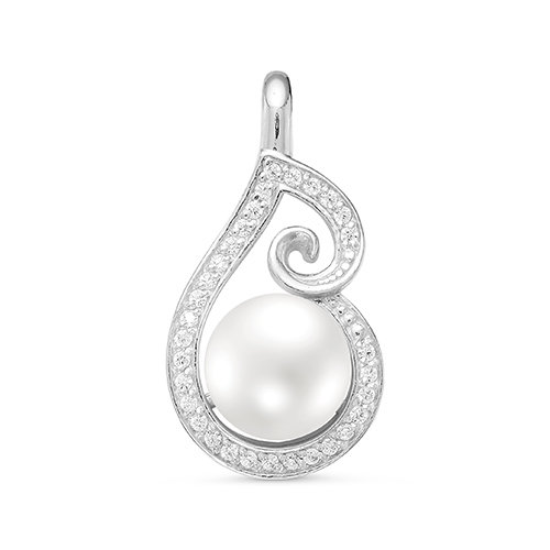 z3-9616 Подвеска с жемчугом. Серебро 925. 