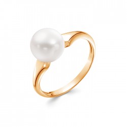 z1-10661 Кольцо с жемчугом. Золото 585.