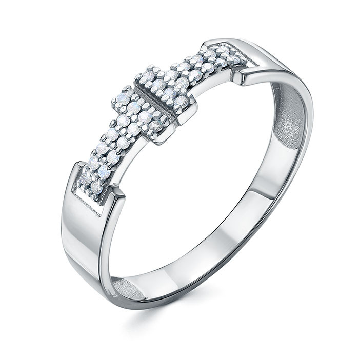 z1-11235l Кольцо с фианитами. Серебро 925. 
