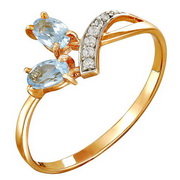 z1-8367 Кольцо с фианитами. Серебро 925. 