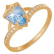 z1-7860 Кольцо с полудрагоценными вставками. Золото 585. 