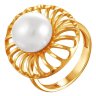 z1-8625 Кольцо с жемчугом. Серебро 925. 