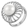 z1-8625 Кольцо с жемчугом. Серебро 925. 