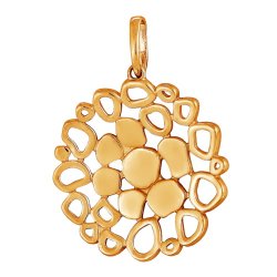 z3-8631 Подвеска без вставок. Золото 585.