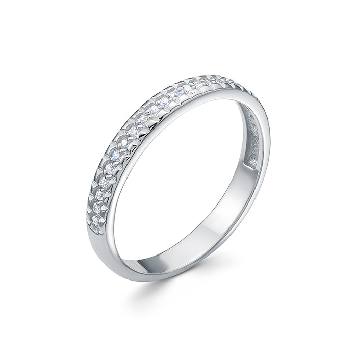 z1-7937 Кольцо с фианитами. Серебро 925. 