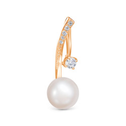 z3-11483 Подвеска с жемчугом. Золото 585.