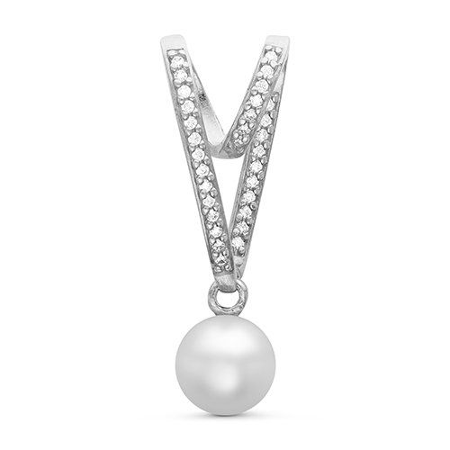 z3-9302k Подвеска с жемчугом. Серебро 925. 