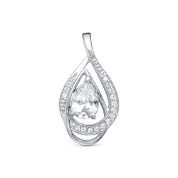 z3-10008 Подвеcка с фианитами. Серебро 925.