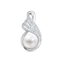 z3-9986 Подвеска с жемчугом. Серебро 925.