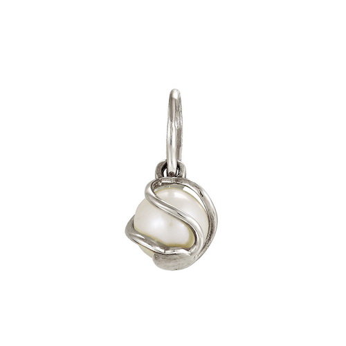 z3-8340 Подвеска с жемчугом. Серебро 925. 
