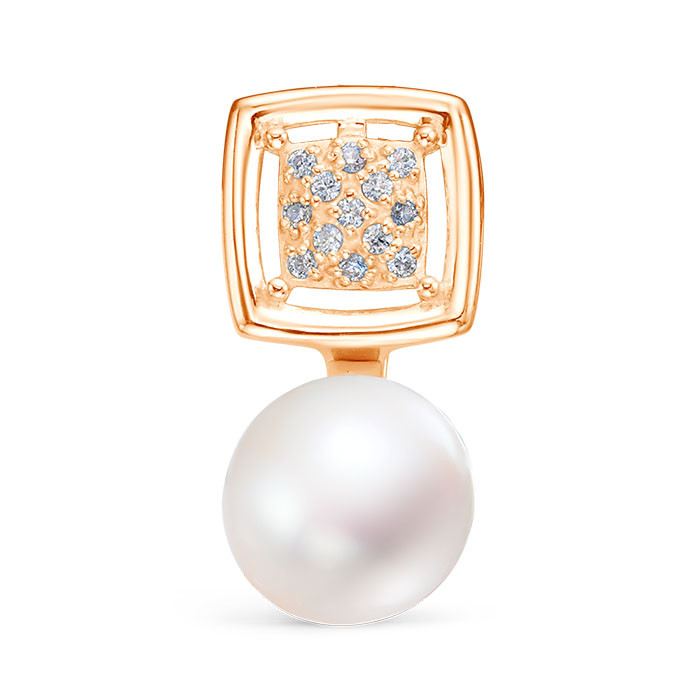 z3-11517 Подвеска с жемчугом. Золото 585. 