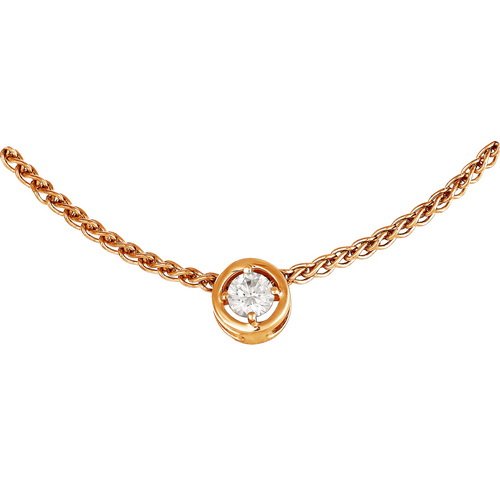 z3-8748 Подвеска с фианитами. Золото 585. 