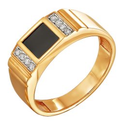 z1-8471 Мужская печатка. Золото 585.