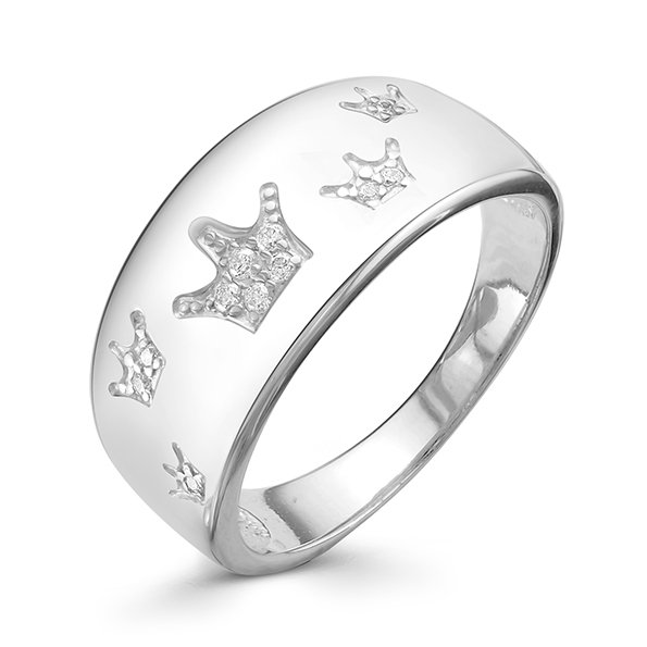 z1-9527 Кольцо с фианитами. Серебро 925. 