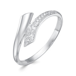 z1-9750 Кольцо с фианитами. Серебро 925.