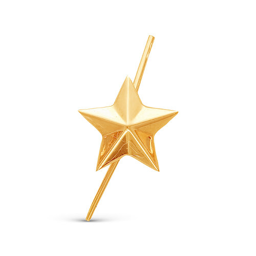 7-024 Звезда "малая" офицерская Серебро 925. 