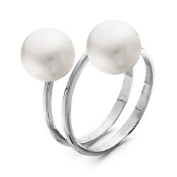 z1-9313 Кольцо с жемчугом. Серебро 925.