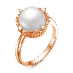 z1-9474 Кольцо с жемчугом. Цена 2500 рублей за грамм.Золото 585. 