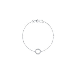 z8-11436l Браслет с фианитами. Серебро 925.