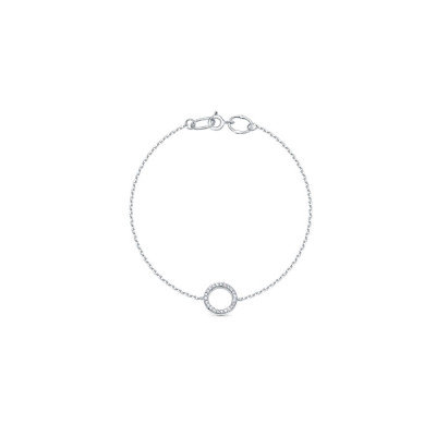 z8-11436l Браслет с фианитами. Серебро 925.