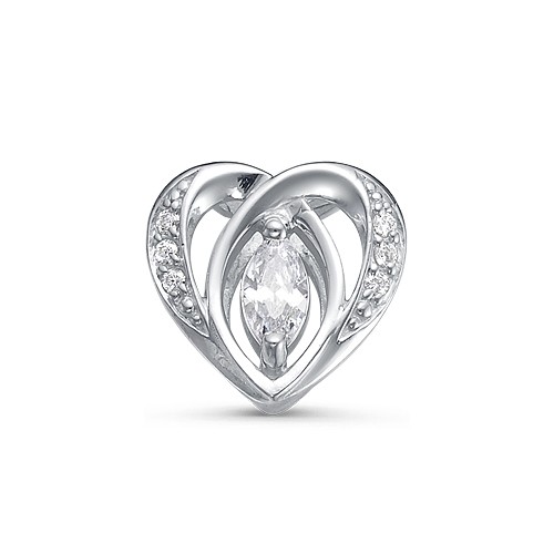 z3-10118 Подвеcка с фианитами. Серебро 925. 