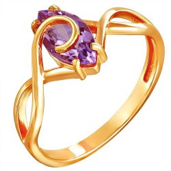 z1-8691 Кольцо с фианитами. Серебро 925.