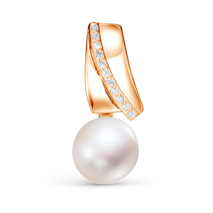 z3-11522 Подвеска с жемчугом. Золото 585. 