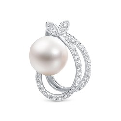 z3-9869 Подвеска с жемчугом. Серебро 925.