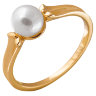 z1-2012 Кольцо с жемчугом. Серебро 925. 