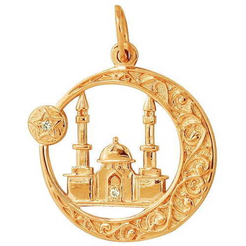 z3-621 Мусульманская подвеска. Золото 585. 