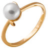 z1-2014 Кольцо с жемчугом. Серебро 925. 