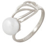 z1-5019 Кольцо с жемчугом. Серебро 925. 