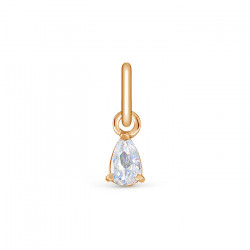 z3-10738 Подвеска с фианитами. Золото 585.