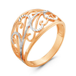 z1-8922 Кольцо без вставок. Золото 585.