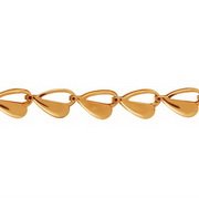 z8-061 Браслет без вставок. Золото 585. 