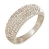 z1-7928 Кольцо с фианитами. Серебро 925. 