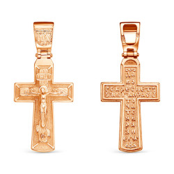 z3-11077 Православный крест. Золото 585.