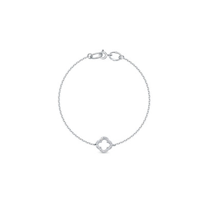 z8-11423 Браслет с фианитами. Серебро 925.