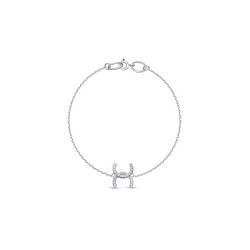 z8-11424l Браслет с фианитами. Серебро 925.