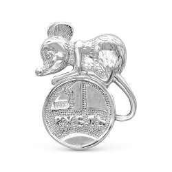 z10-007 Мышь кошельковая. Серебро 925.