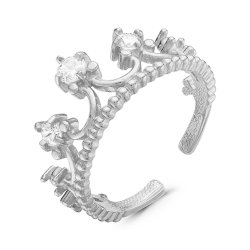 z1-9332 Кольцо диадема. Серебро 925.