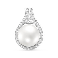 z3-9651 Подвеска с жемчугом. Серебро 925.