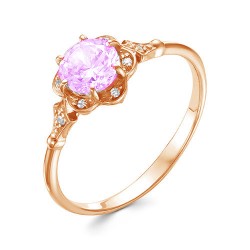 z1-9780 Кольцо с полудрагоценными вставками. Золото 585.