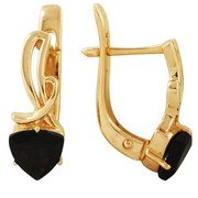 z2-7516 Серьги с фианитами. Серебро 925. 