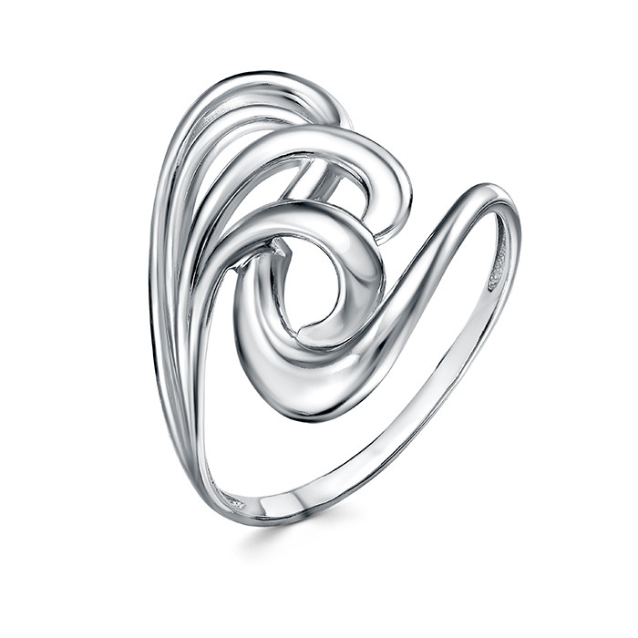 z1-10996 Кольцо с фианитами. Серебро 925. 