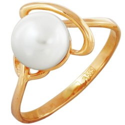 z1-5035 Кольцо с жемчугом. Золото 585.
