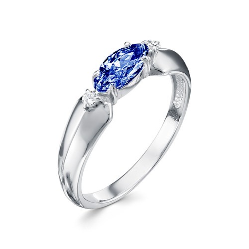 z1-9970 Кольцо с фианитами. Серебро 925. 