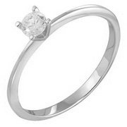 z1-8162 Кольцо с фианитами. Серебро 925.