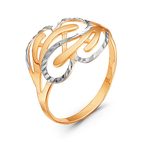 z1-8932 Кольцо без вставок. Золото 585. 